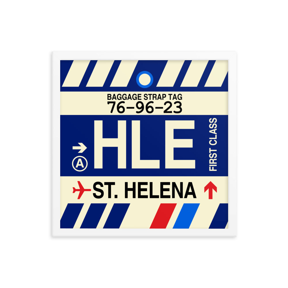 Travel-Themed Framed Print • HLE St. Helena • YHM Designs - Image 14