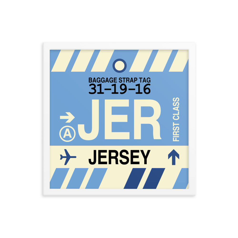 Travel-Themed Framed Print • JER Jersey Souvenir • YHM Designs - Image 14