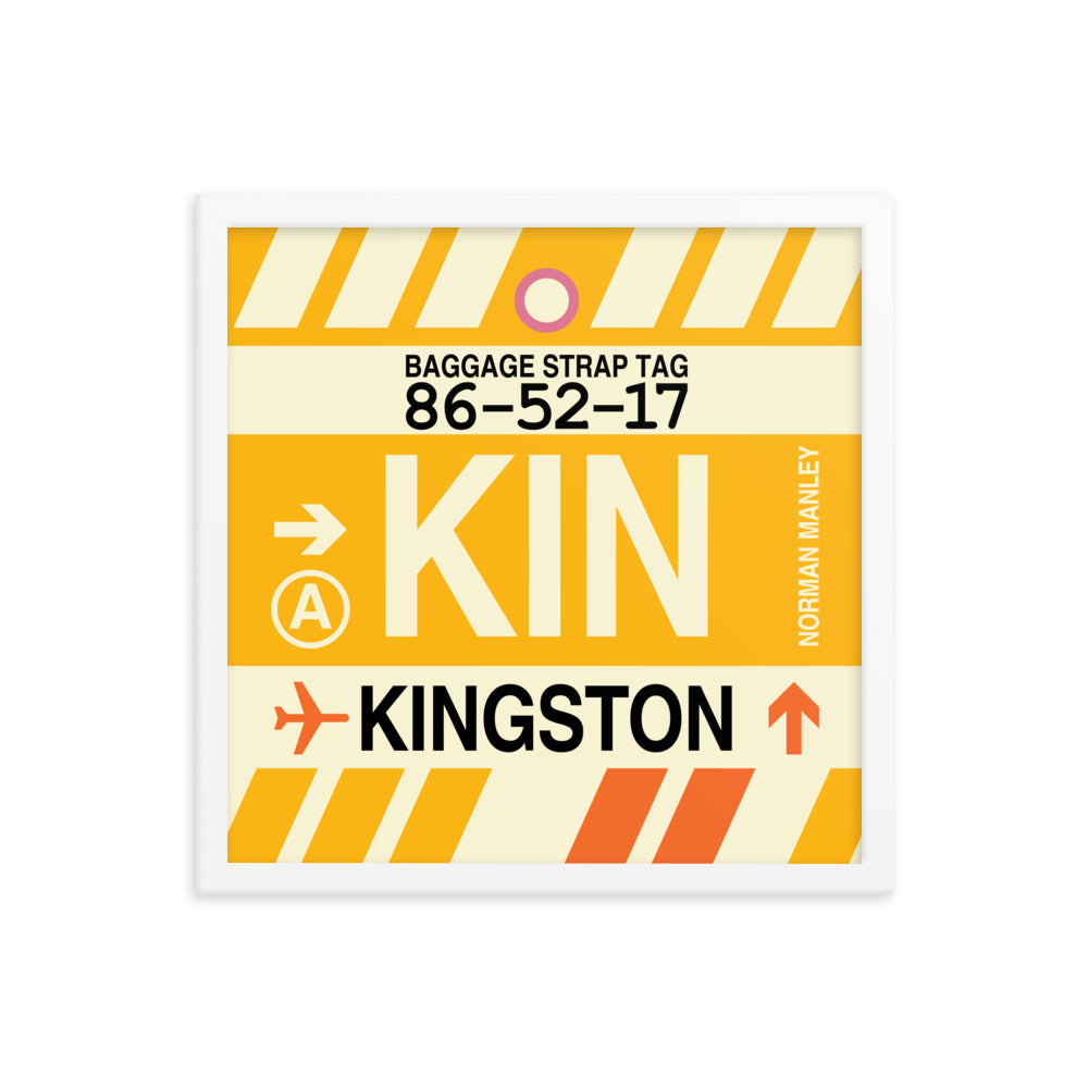 Travel-Themed Framed Print • KIN Kingston Souvenir • YHM Designs - Image 14