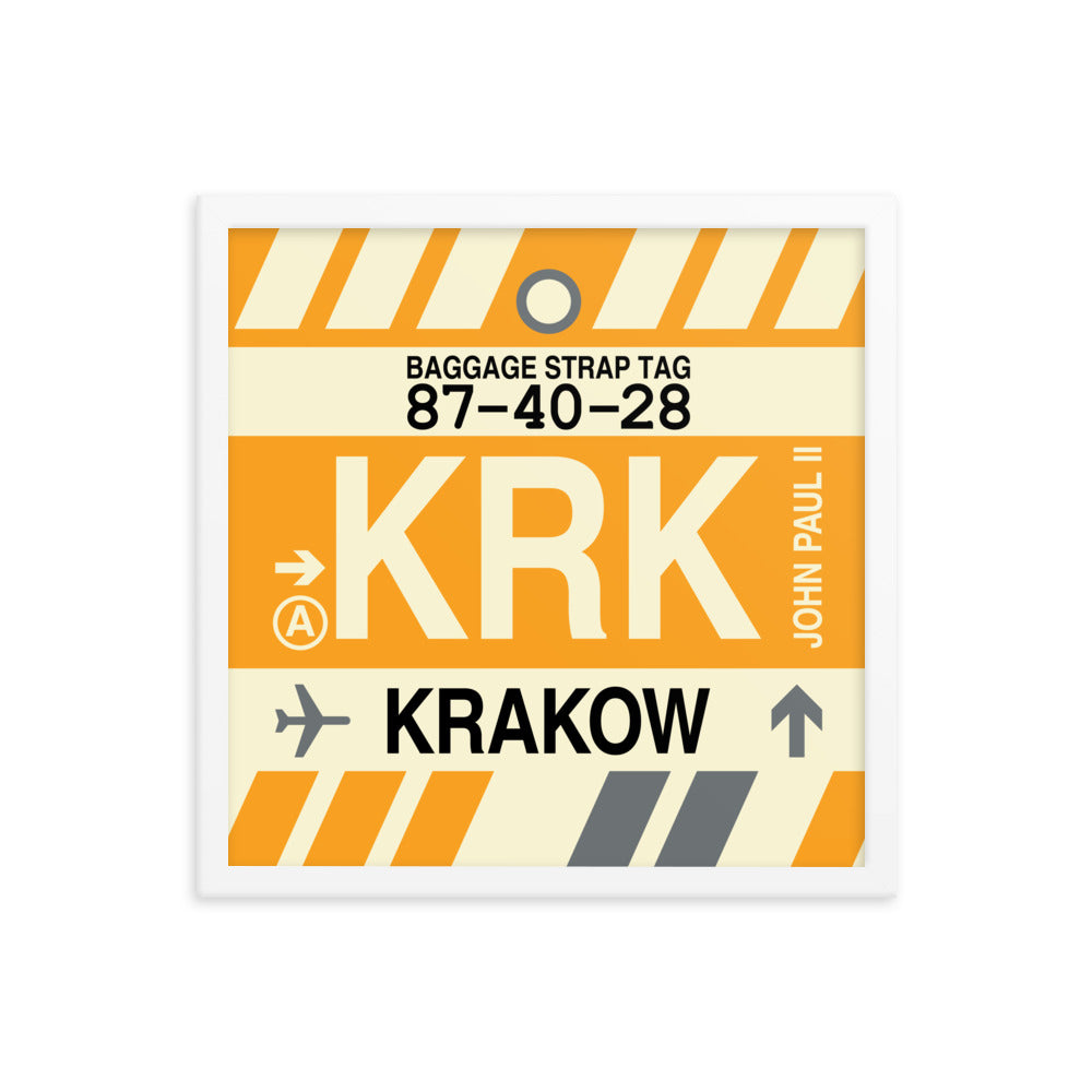Travel-Themed Framed Print • KRK Krakow Souvenir • YHM Designs - Image 14