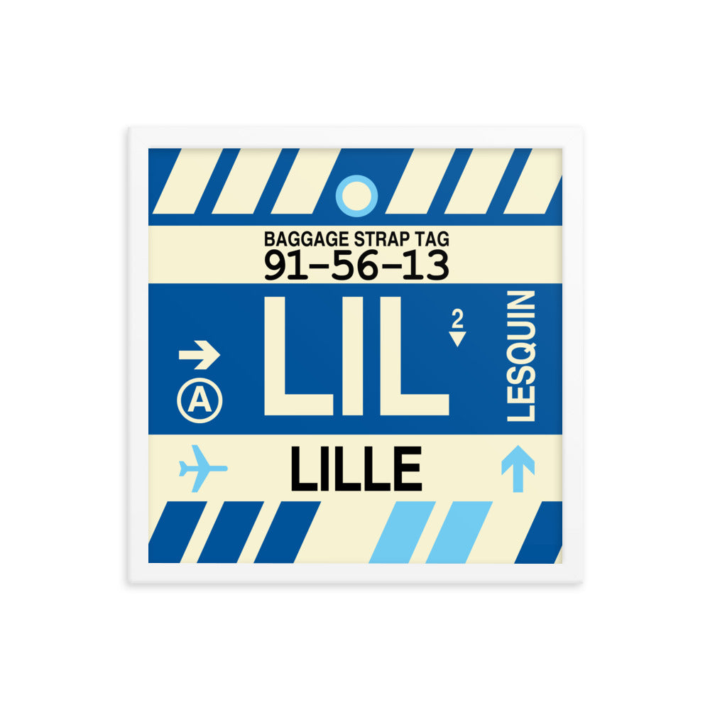 Travel-Themed Framed Print • LIL Lille • YHM Designs - Image 14