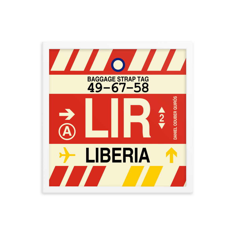 Travel-Themed Framed Print • LIR Liberia Souvenir • YHM Designs - Image 14