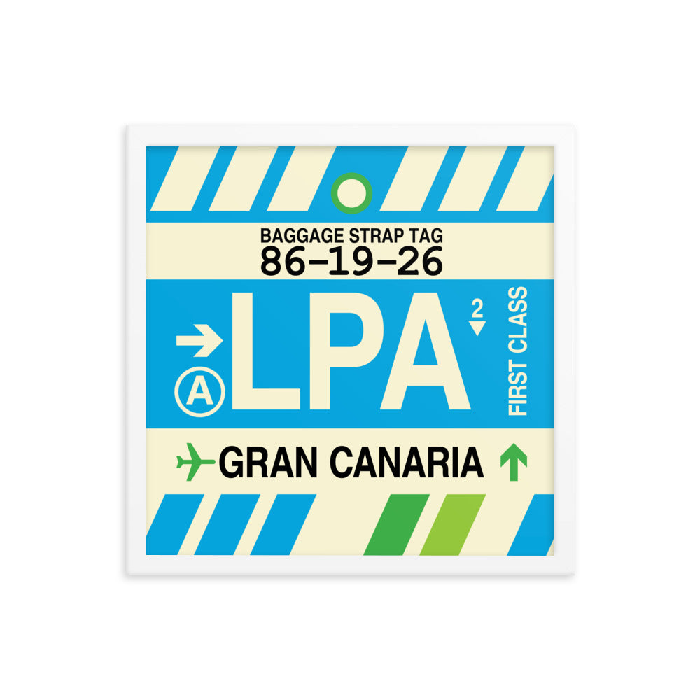 Travel-Themed Framed Print • LPA Gran Canaria Souvenir • YHM Designs - Image 14