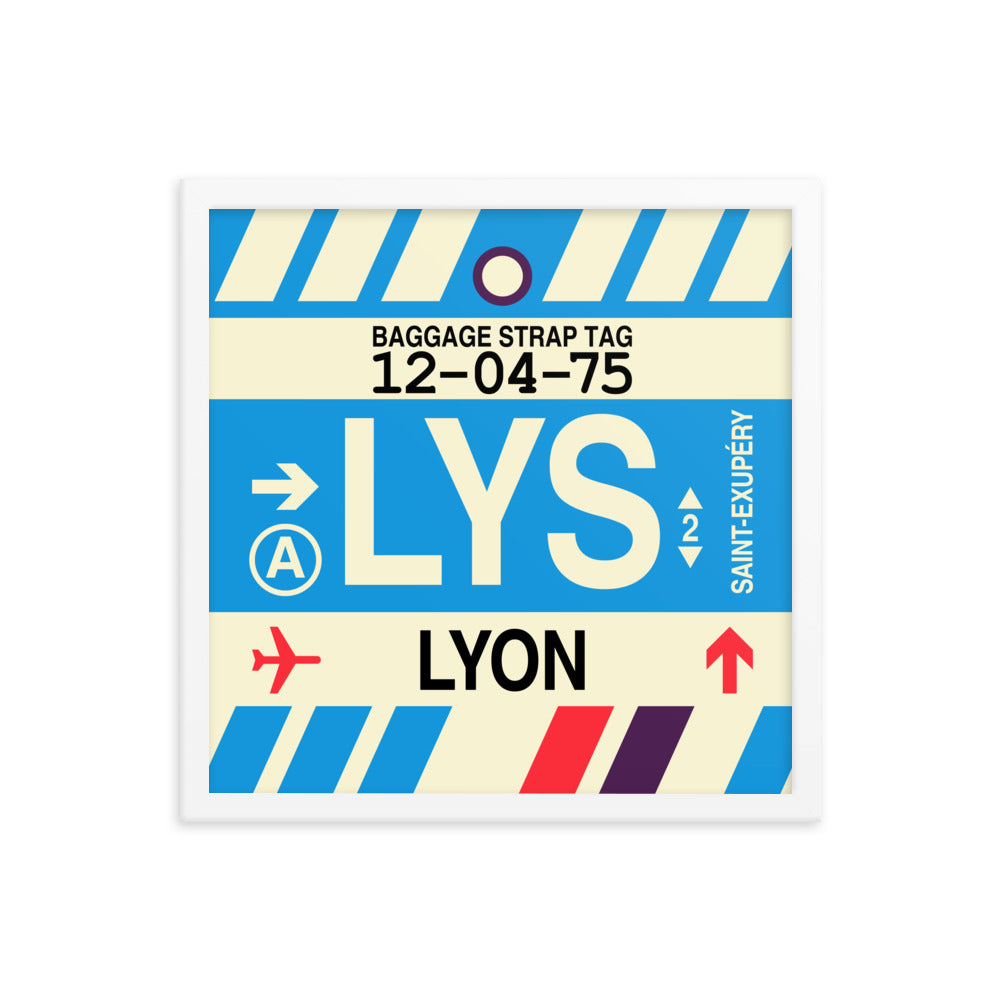 Travel-Themed Framed Print • LYS Lyon • YHM Designs - Image 14