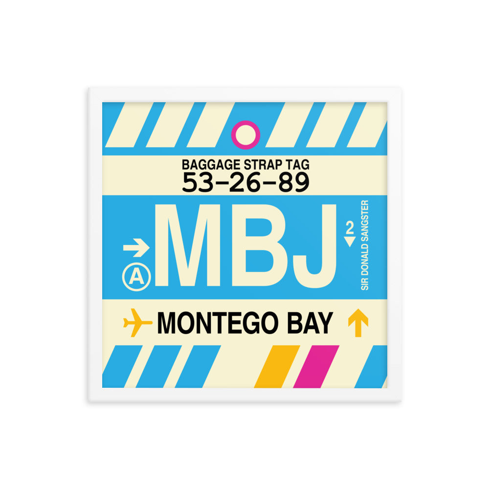 Travel-Themed Framed Print • MBJ Montego Bay Souvenir • YHM Designs - Image 14