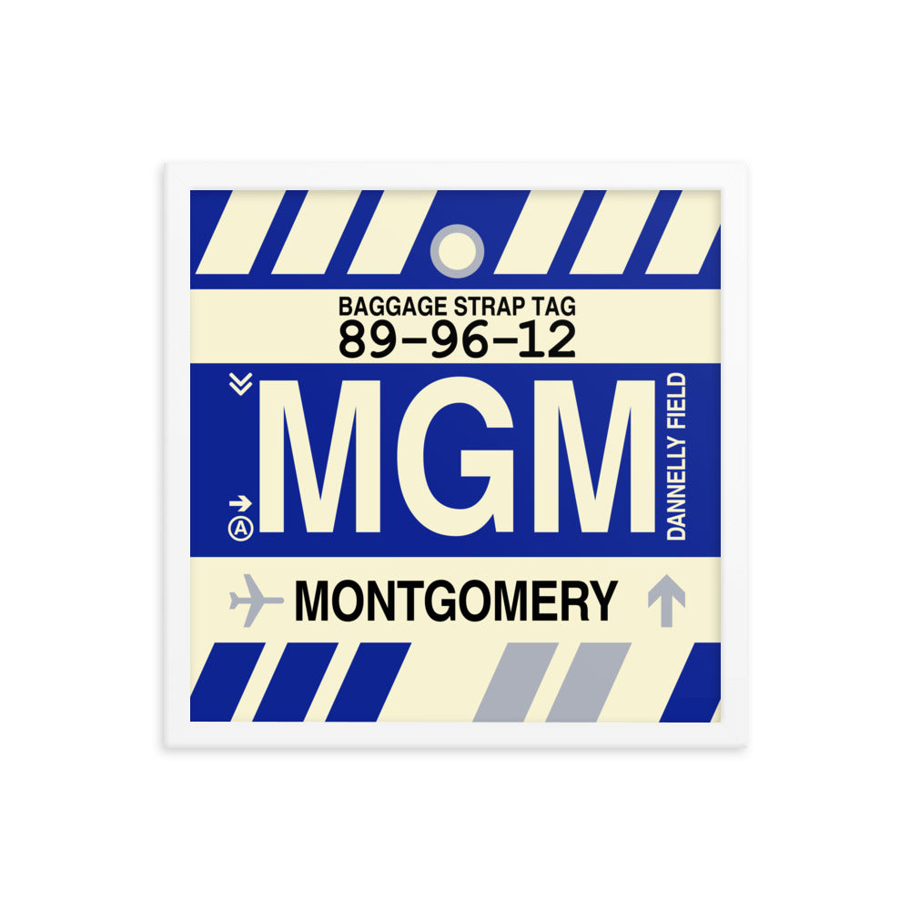 Travel-Themed Framed Print • MGM Montgomery Souvenir • YHM Designs - Image 14