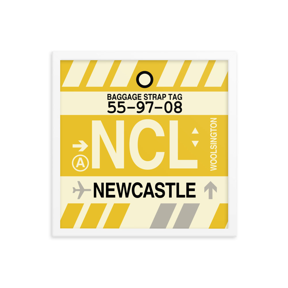 Travel-Themed Framed Print • NCL Newcastle Souvenir • YHM Designs - Image 14