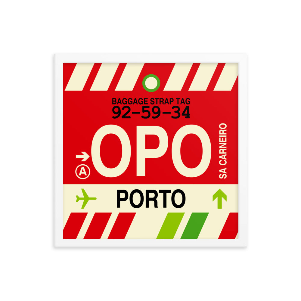 Travel-Themed Framed Print • OPO Porto Souvenir • YHM Designs - Image 14