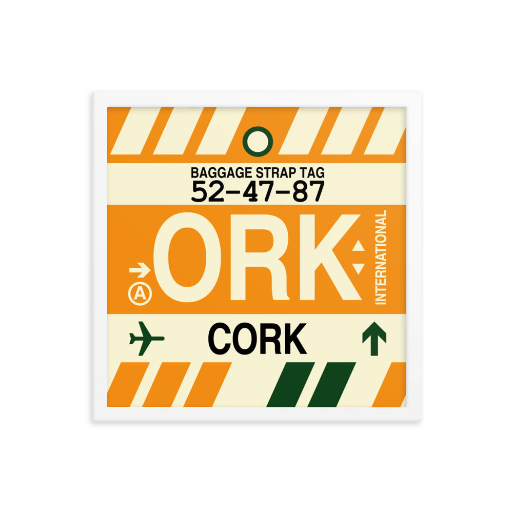 Travel-Themed Framed Print • ORK Cork Souvenir • YHM Designs - Image 14
