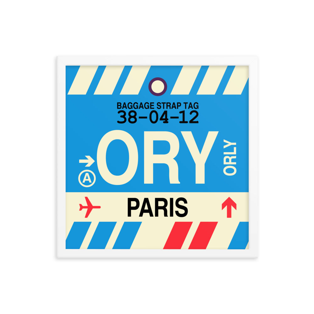 Travel-Themed Framed Print • ORY Paris Souvenir • YHM Designs - Image 14