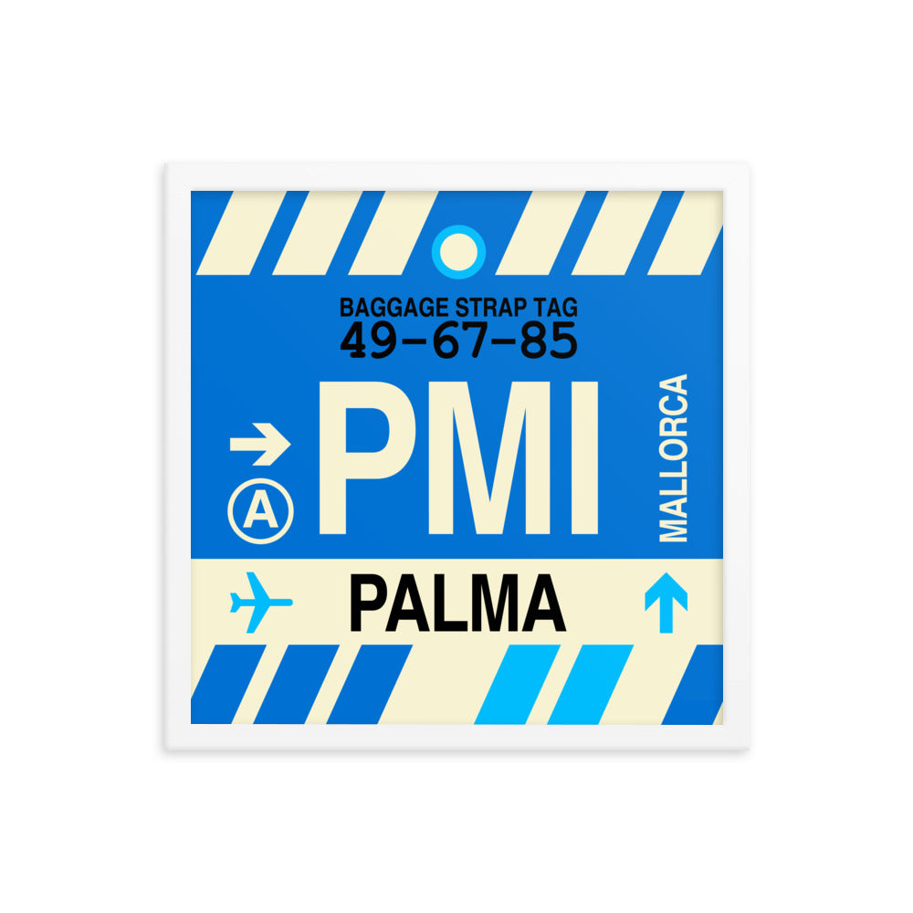 Travel-Themed Framed Print • PMI Palma de Mallorca Souvenir • YHM Designs - Image 14