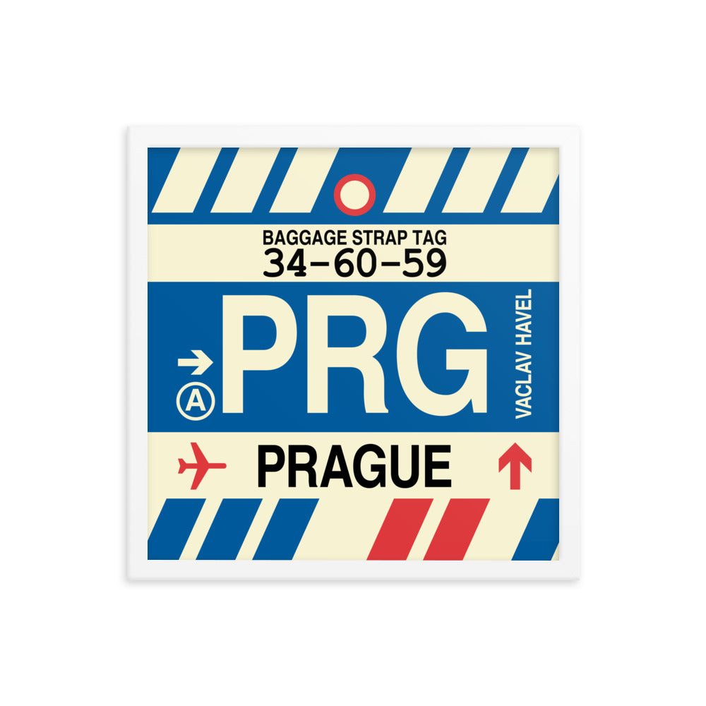 Travel-Themed Framed Print • PRG Prague Souvenir • YHM Designs - Image 14