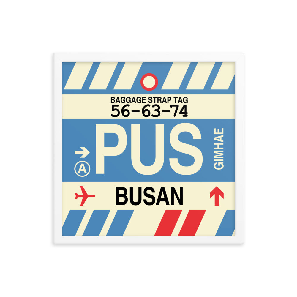 Travel-Themed Framed Print • PUS Busan Souvenir • YHM Designs - Image 14