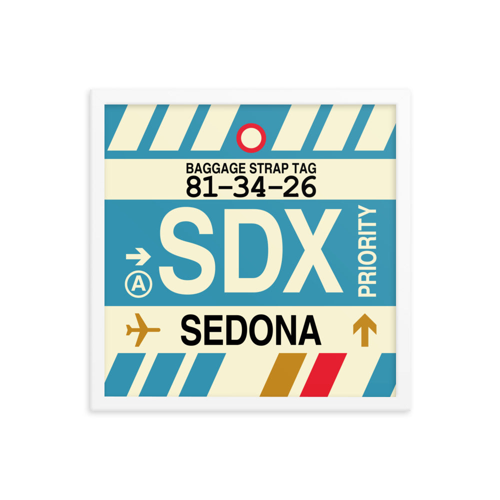 Travel-Themed Framed Print • SDX Sedona Souvenir • YHM Designs - Image 14