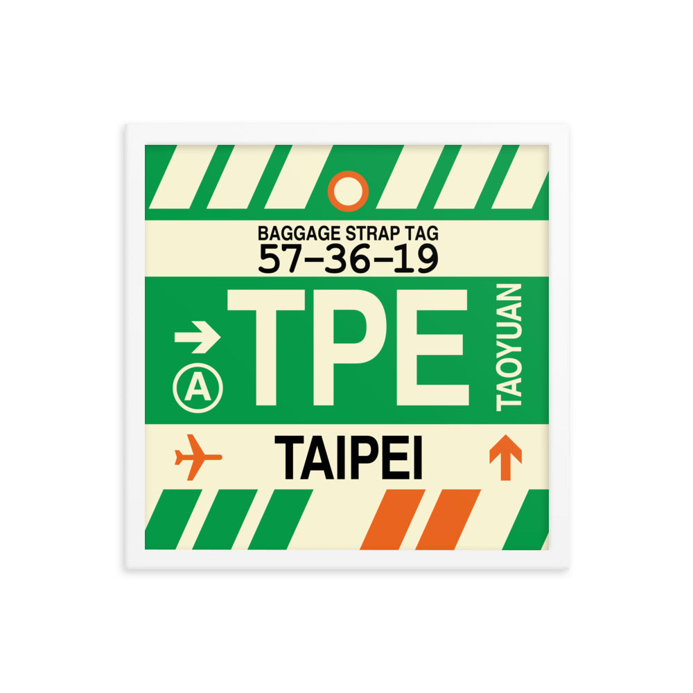 Travel-Themed Framed Print • TPE Taipei Souvenir • YHM Designs - Image 14