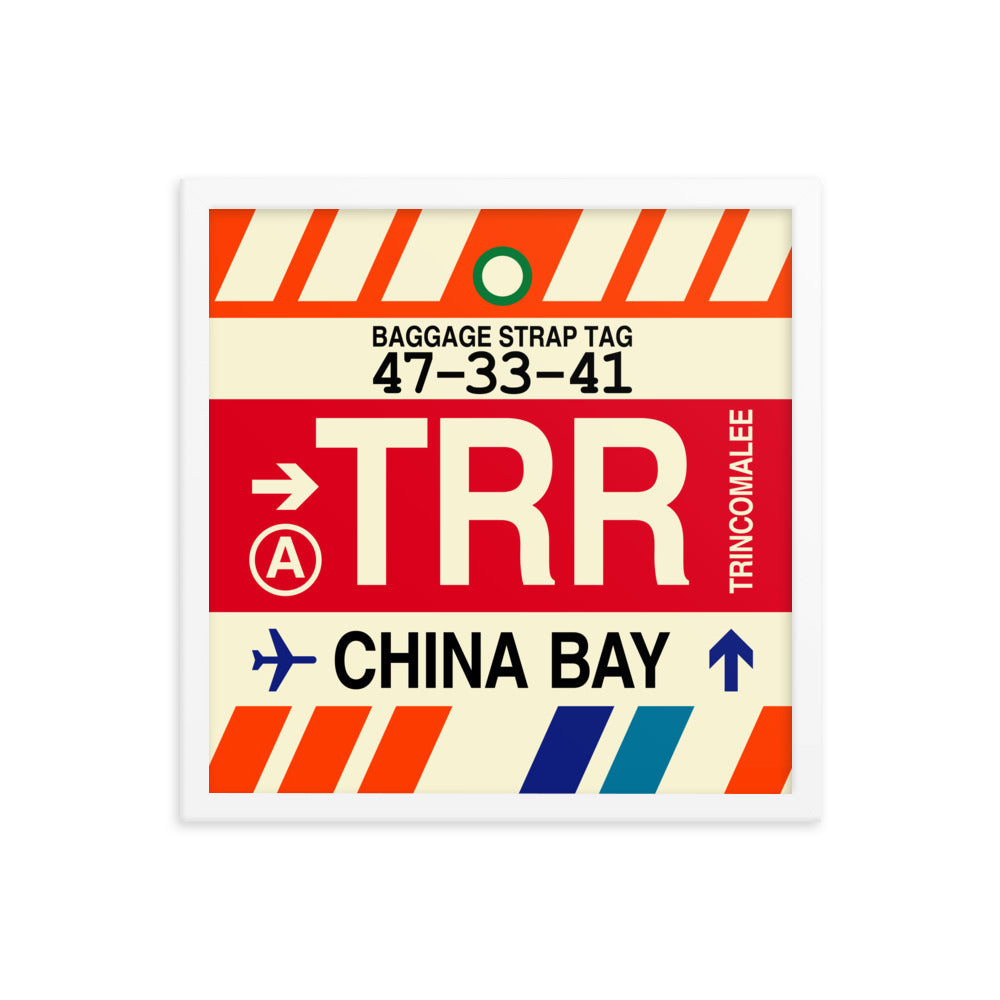 Travel-Themed Framed Print • TRR China Bay Souvenir • YHM Designs - Image 14