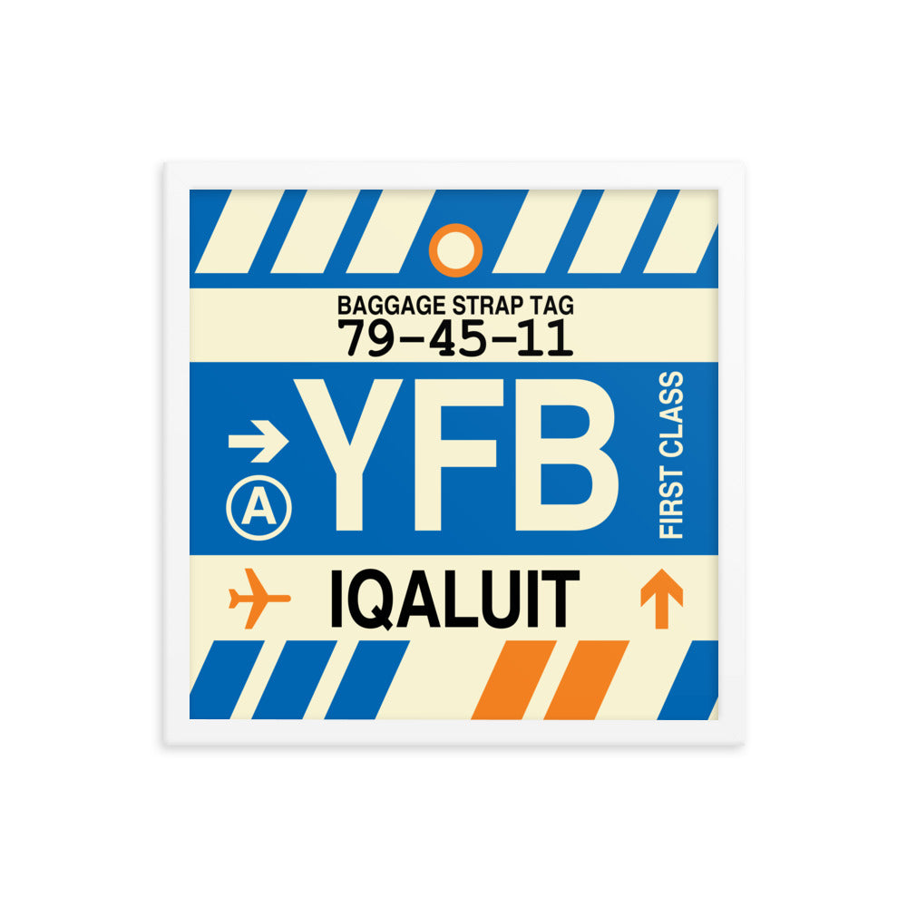 Travel-Themed Framed Print • YFB Iqaluit • YHM Designs - Image 14