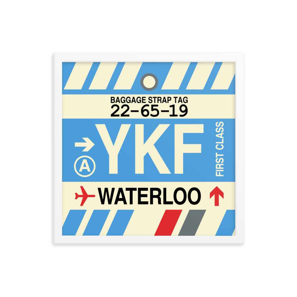Travel-Themed Framed Print • YKF Waterloo Souvenir • YHM Designs - Image 14