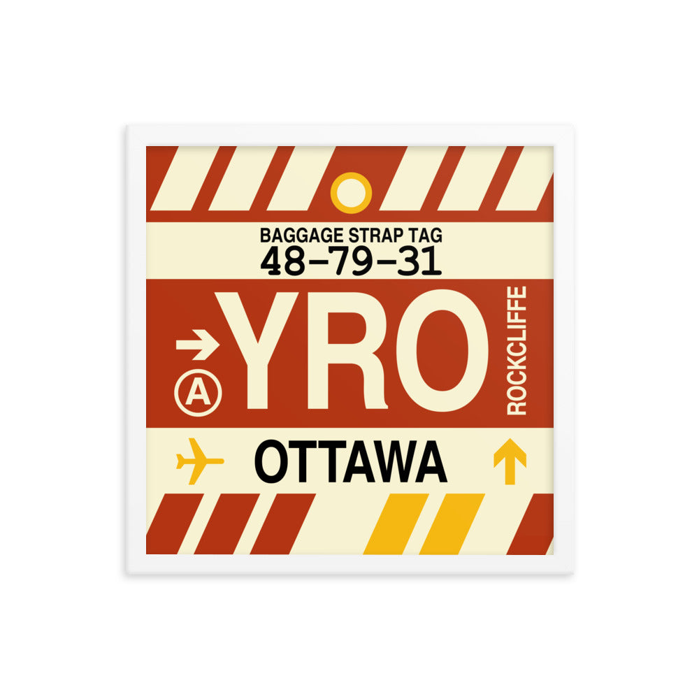 Travel-Themed Framed Print • YRO Ottawa • YHM Designs - Image 14