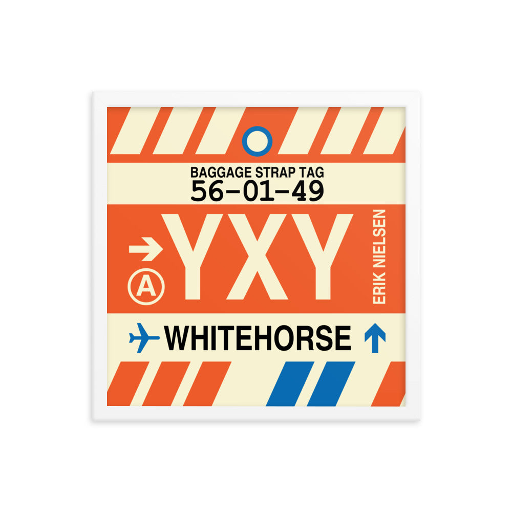 Travel-Themed Framed Print • YXY Whitehorse • YHM Designs - Image 14
