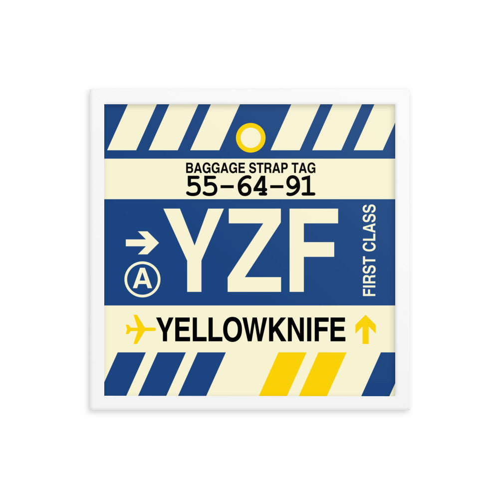 Travel-Themed Framed Print • YZF Yellowknife • YHM Designs - Image 14