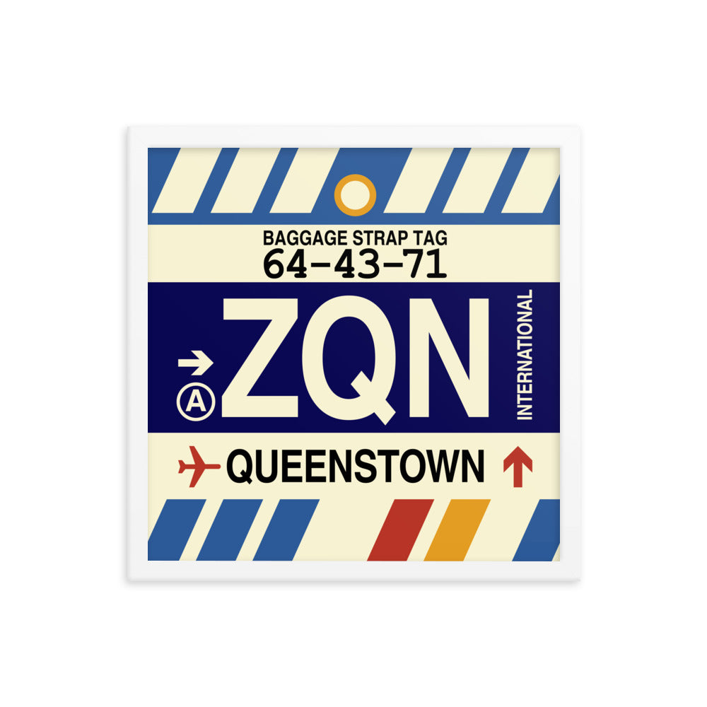 Travel-Themed Framed Print • ZQN Queenstown Souvenir • YHM Designs - Image 14