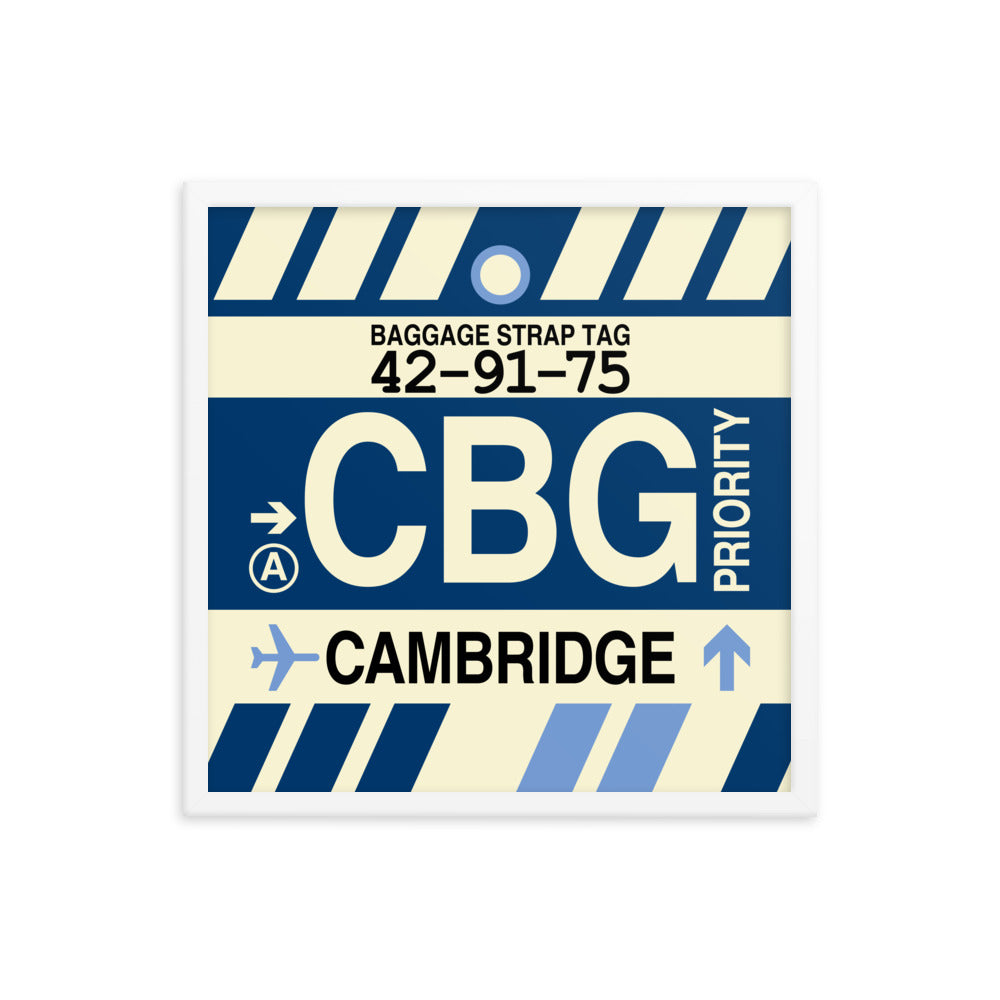 Travel-Themed Framed Print • CBG Cambridge Souvenir • YHM Designs - Image 15