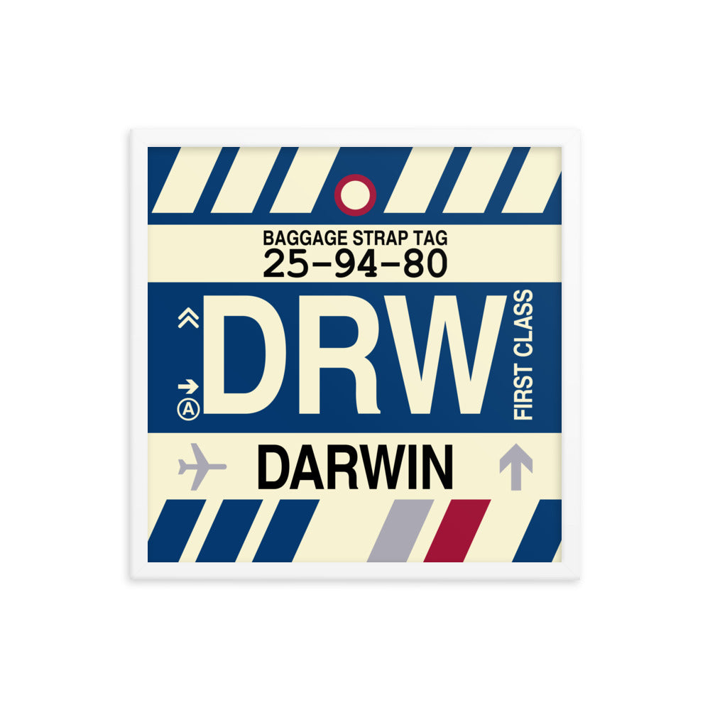 Travel-Themed Framed Print • DRW Darwin • YHM Designs - Image 15