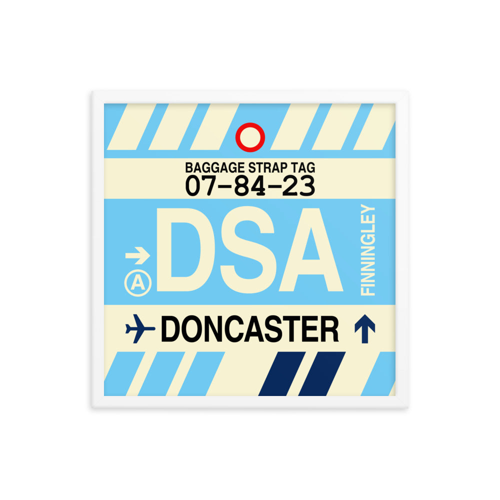 Travel-Themed Framed Print • DSA Doncaster Souvenir • YHM Designs - Image 15