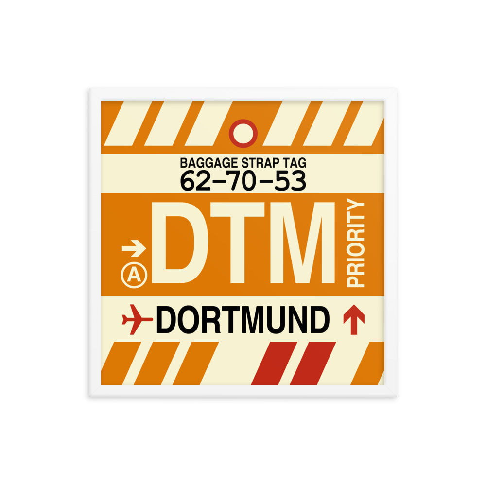 Travel-Themed Framed Print • DTM Dortmund Souvenir • YHM Designs - Image 15