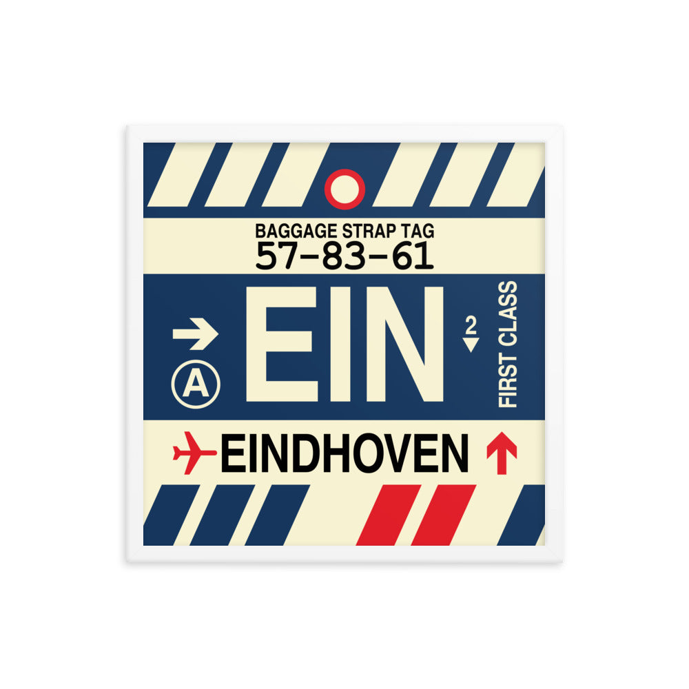Travel-Themed Framed Print • EIN Eindhoven Souvenir • YHM Designs - Image 15