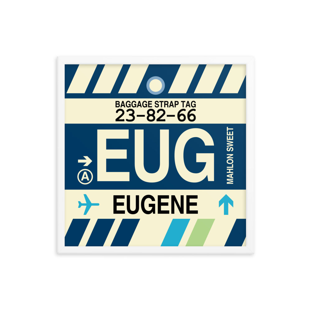 Travel-Themed Framed Print • EUG Eugene Souvenir • YHM Designs - Image 15