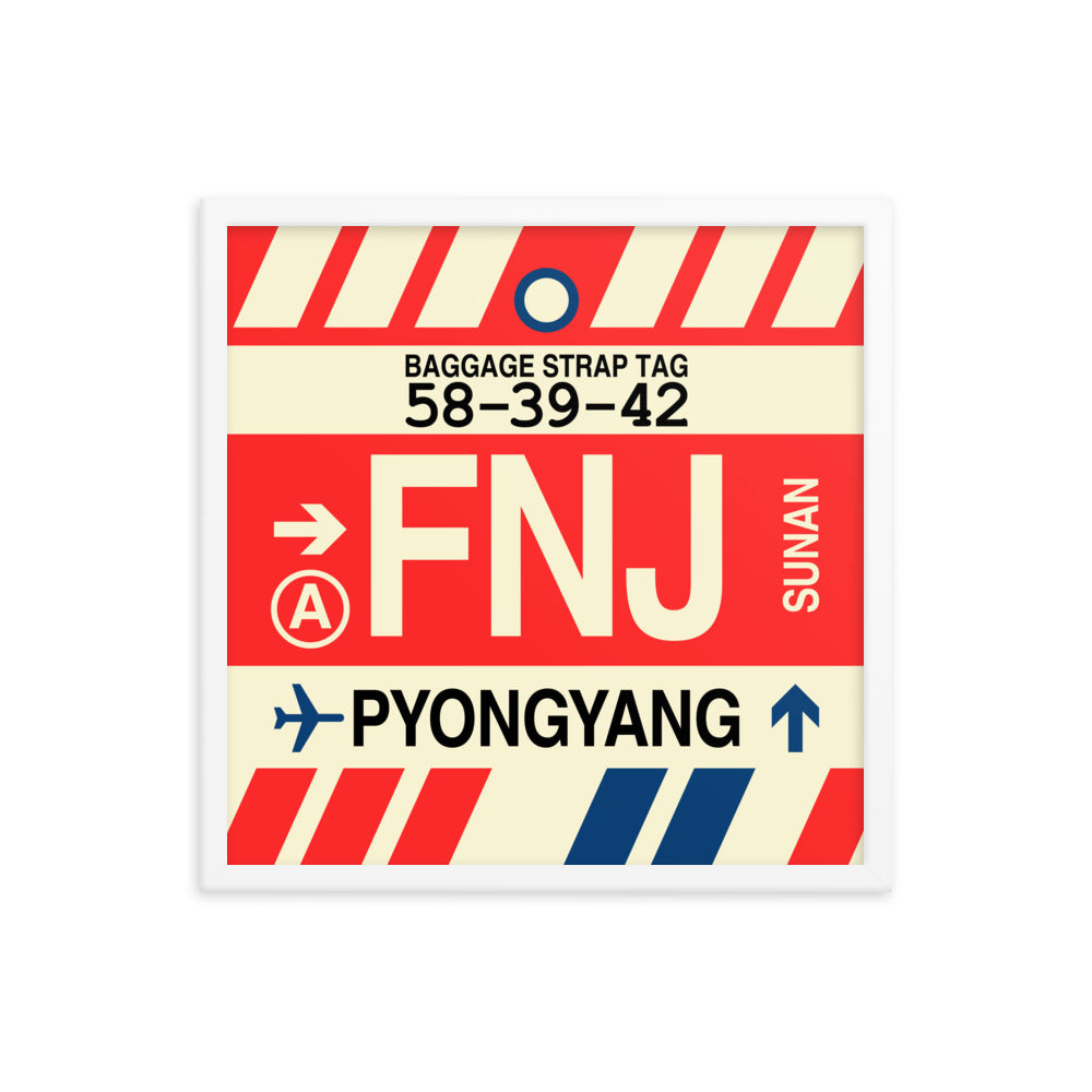 Travel-Themed Framed Print • FNJ Pyongyang Souvenir • YHM Designs - Image 15