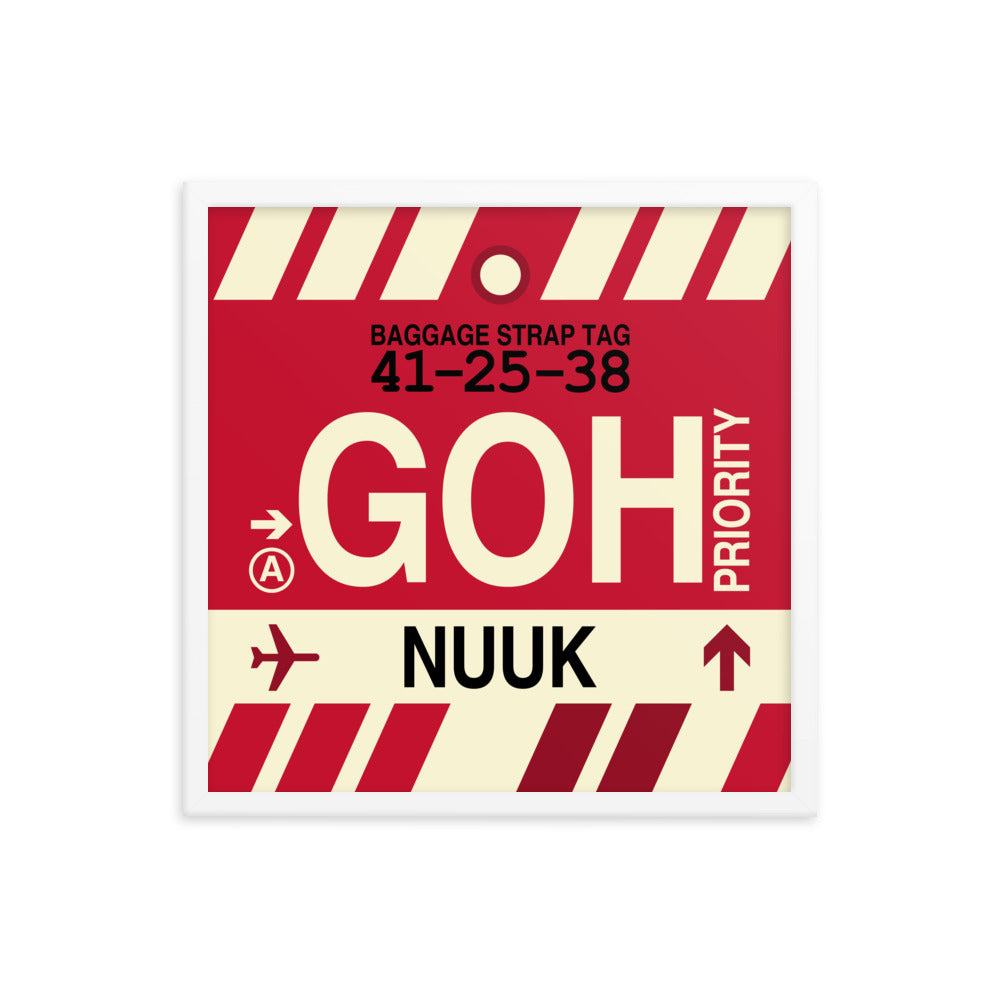 Travel-Themed Framed Print • GOH Nuuk Souvenir • YHM Designs - Image 15