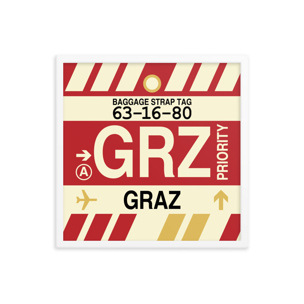 Travel-Themed Framed Print • GRZ Graz Souvenir • YHM Designs - Image 15