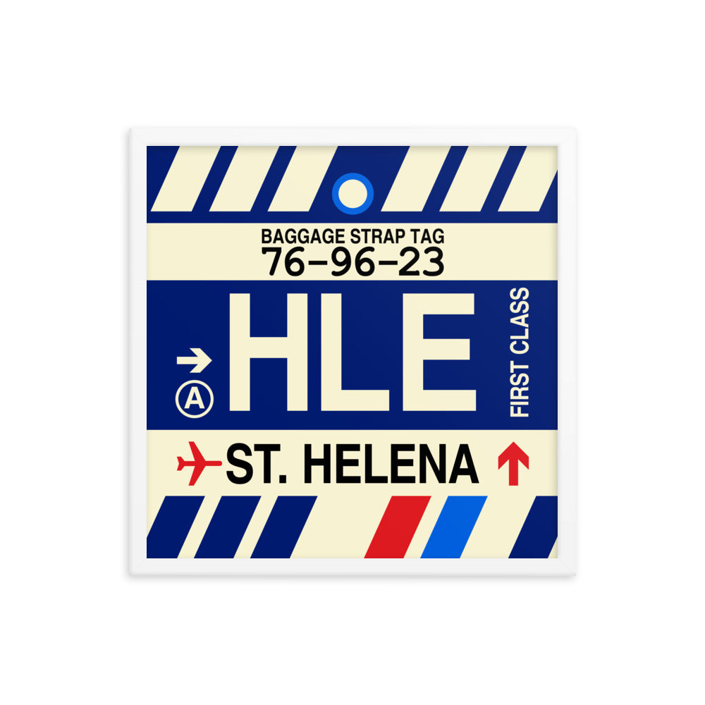 Travel-Themed Framed Print • HLE St. Helena • YHM Designs - Image 15