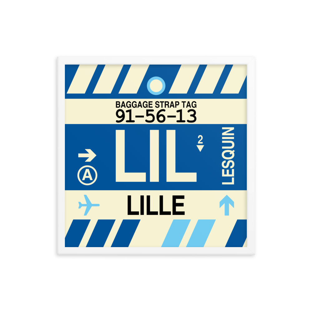 Travel-Themed Framed Print • LIL Lille • YHM Designs - Image 15