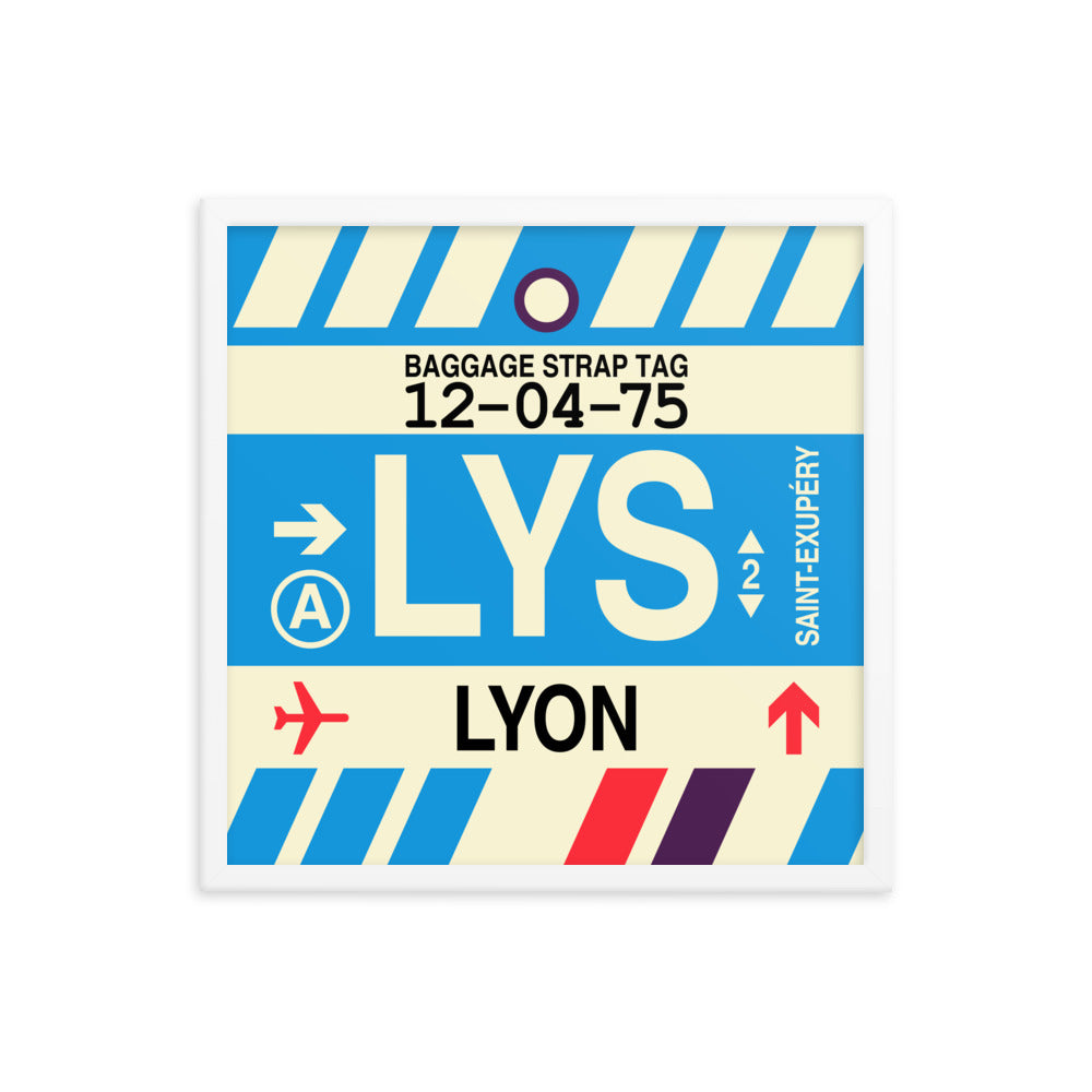 Travel-Themed Framed Print • LYS Lyon Souvenir • YHM Designs - Image 15