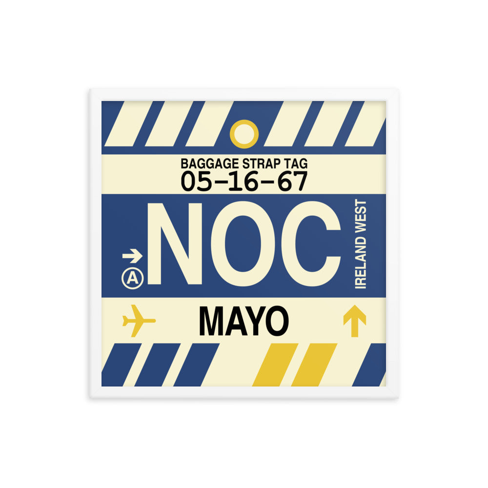 Travel-Themed Framed Print • NOC Mayo Souvenir • YHM Designs - Image 15