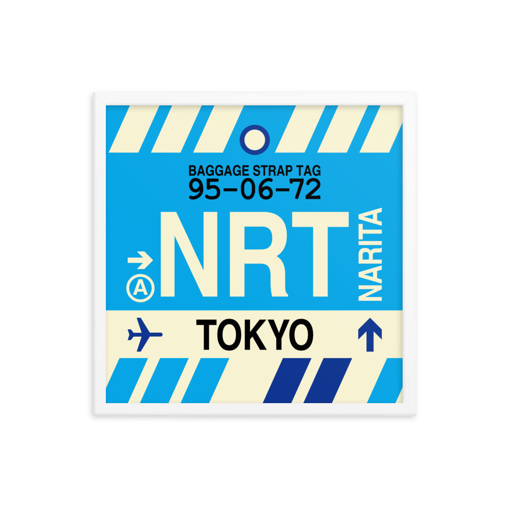 Travel-Themed Framed Print • NRT Tokyo Souvenir • YHM Designs - Image 15