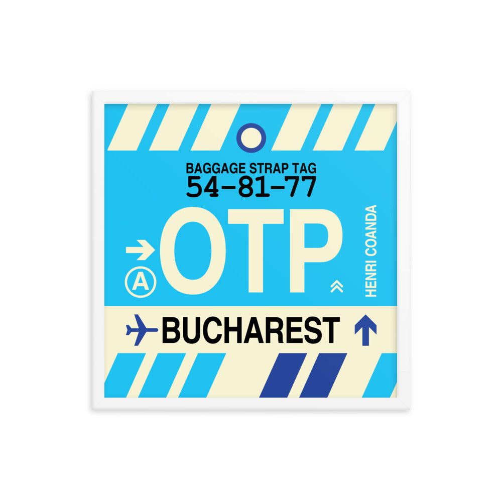 Travel-Themed Framed Print • OTP Bucharest Souvenir • YHM Designs - Image 15