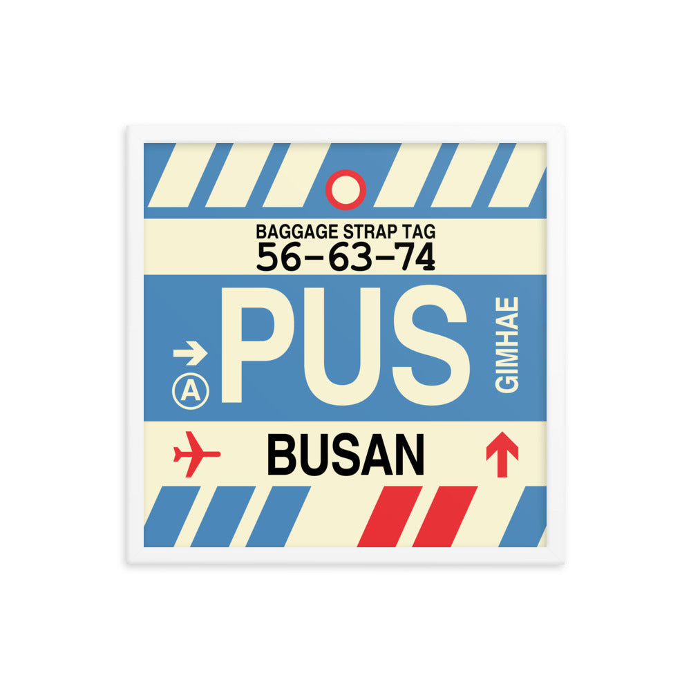 Travel-Themed Framed Print • PUS Busan Souvenir • YHM Designs - Image 15