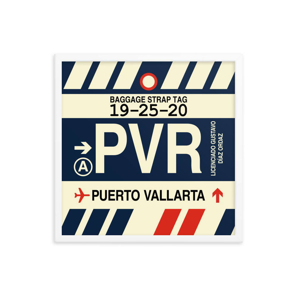 Travel-Themed Framed Print • PVR Puerto Vallarta Souvenir • YHM Designs - Image 15