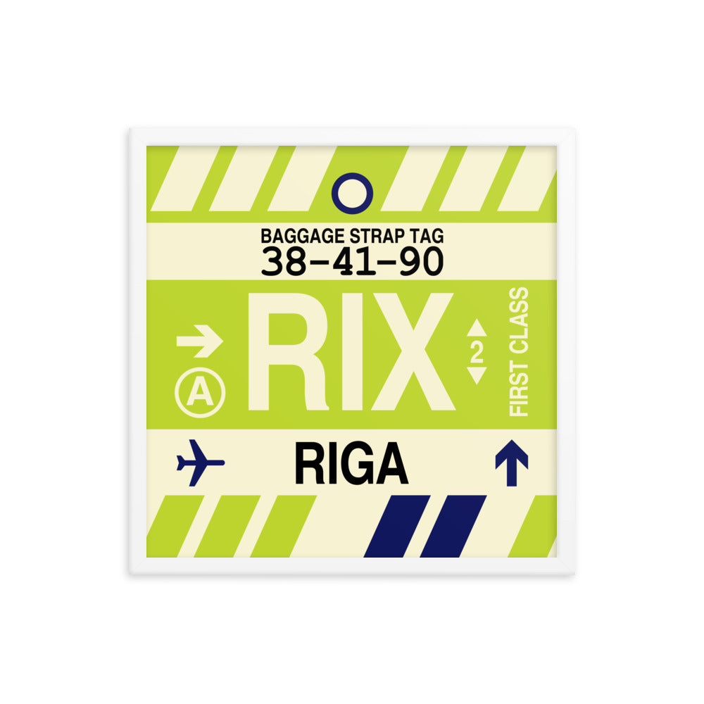 Travel-Themed Framed Print • RIX Riga Souvenir • YHM Designs - Image 15