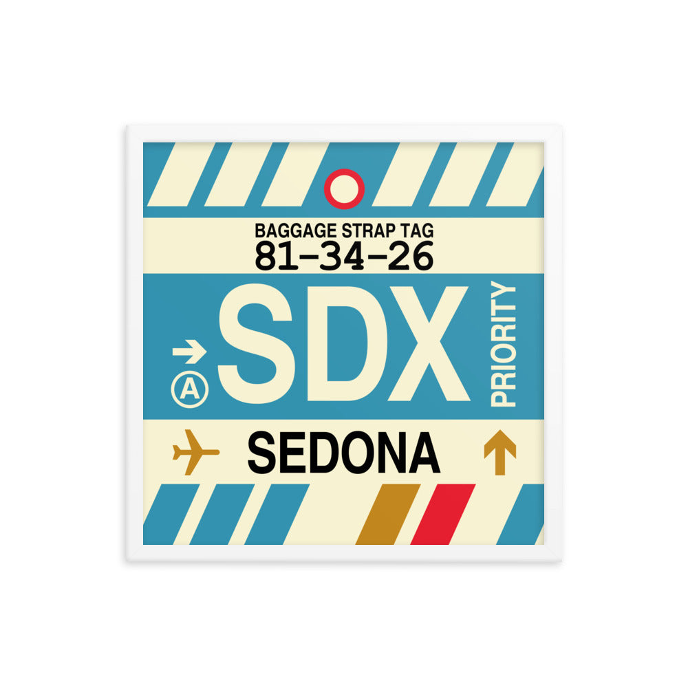 Travel-Themed Framed Print • SDX Sedona Souvenir • YHM Designs - Image 15
