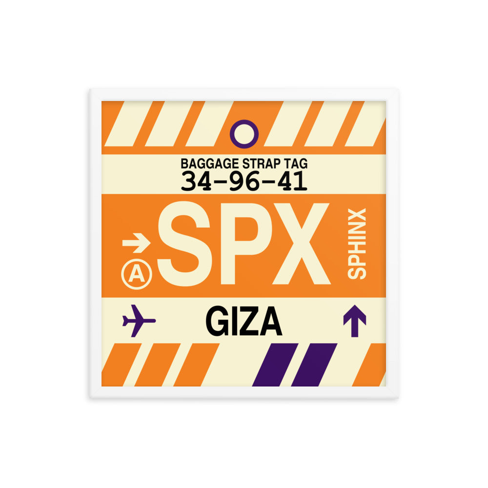 Travel-Themed Framed Print • SPX Giza • YHM Designs - Image 15
