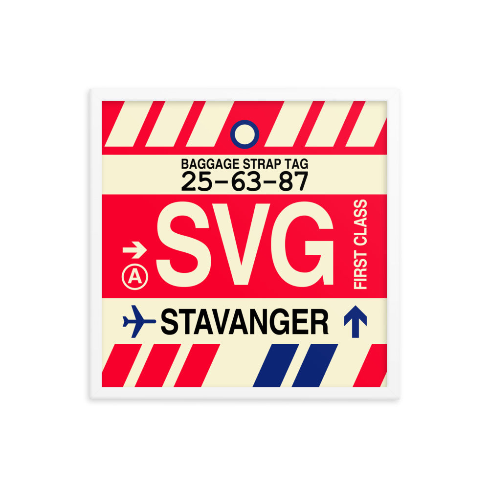 Travel-Themed Framed Print • SVG Stavanger Souvenir • YHM Designs - Image 15