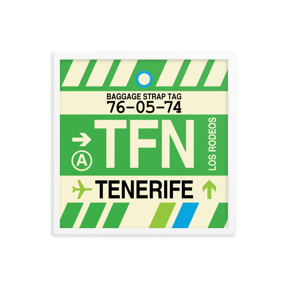 Travel-Themed Framed Print • TFN Tenerife Souvenir • YHM Designs - Image 15