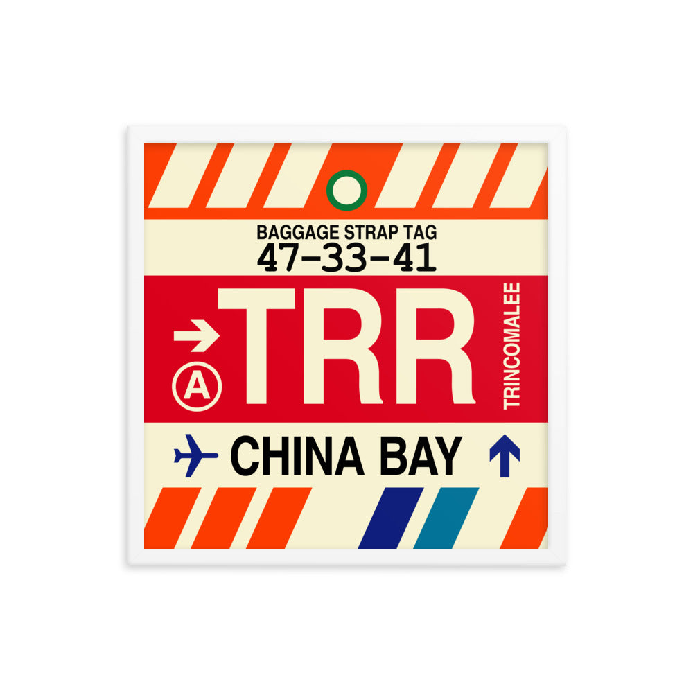 Travel-Themed Framed Print • TRR China Bay Souvenir • YHM Designs - Image 15