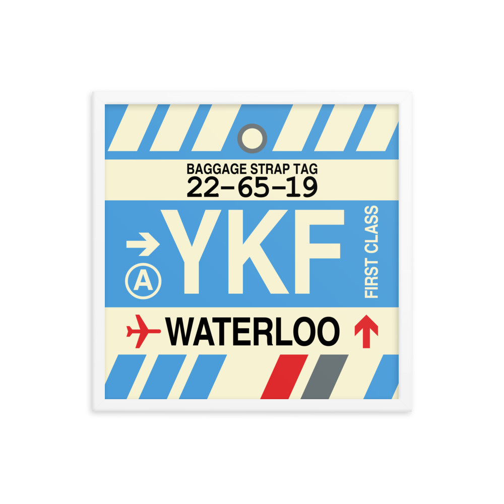 Travel-Themed Framed Print • YKF Waterloo Souvenir • YHM Designs - Image 15
